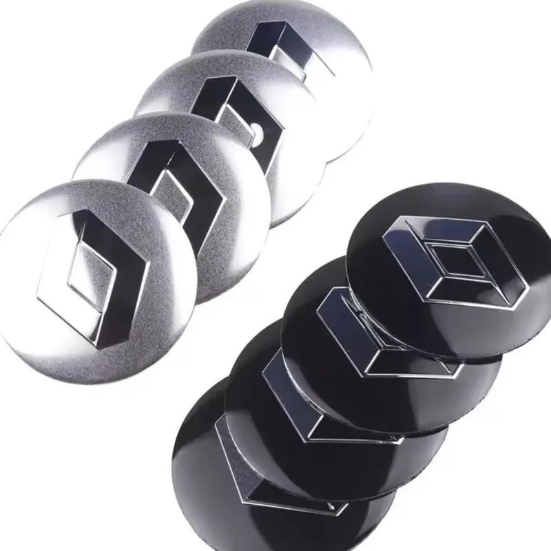 2026 Hete Voor Renault Naafdoppen 4 Stuks 56mm Auto Wielnaaf Center Dop Stickers Accessoires Voor Renault Megane 2 3 4 Twingo Clio Talis