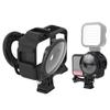 Plastic Black Waterproof Anti Vibration Extension Frame Panoramic Camera Protection Shell Kit for
