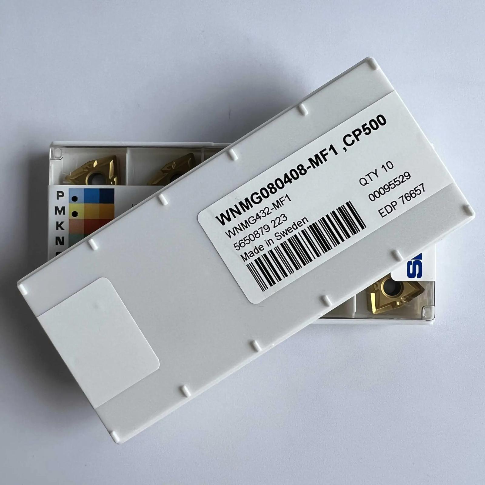 

WNMG080408-MF1, CP500 / Industrial indexable Carbide Inserts 10 Pcs