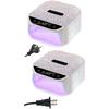 UV LED Nail Lamp UV Light for Gel Nails Professional Diamond Nail Dryer Fast UV Nail Light Curing Lamp for Salon Home