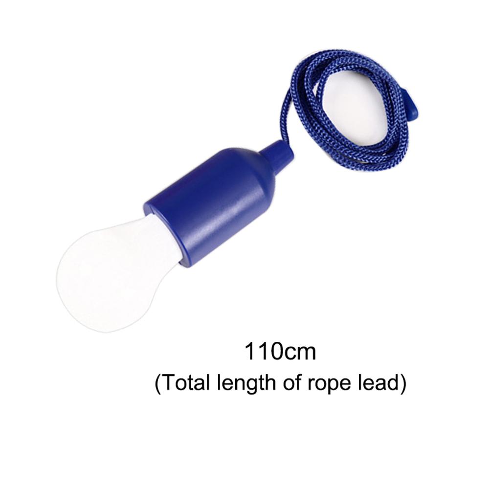 3Pcs 4Pcs 5Pcs LED Pull Cord Bulb Light Hanging Bulb Battery Powered Portable Hanging Lamp on A Rope for Backyard