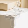 4Pcs Furniture Corner Protector Anti-collision Baby Proof Self-adhesive Table Desk Right Angle Sharp Edges Corner Guard Bumper Protective Cover