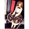 Rakulifey BJD Doll Set Set Doll 1/4 Dress-up (Hair Accessory, Dress, Skirt) - 3-Piece (1/4 Outfit)
