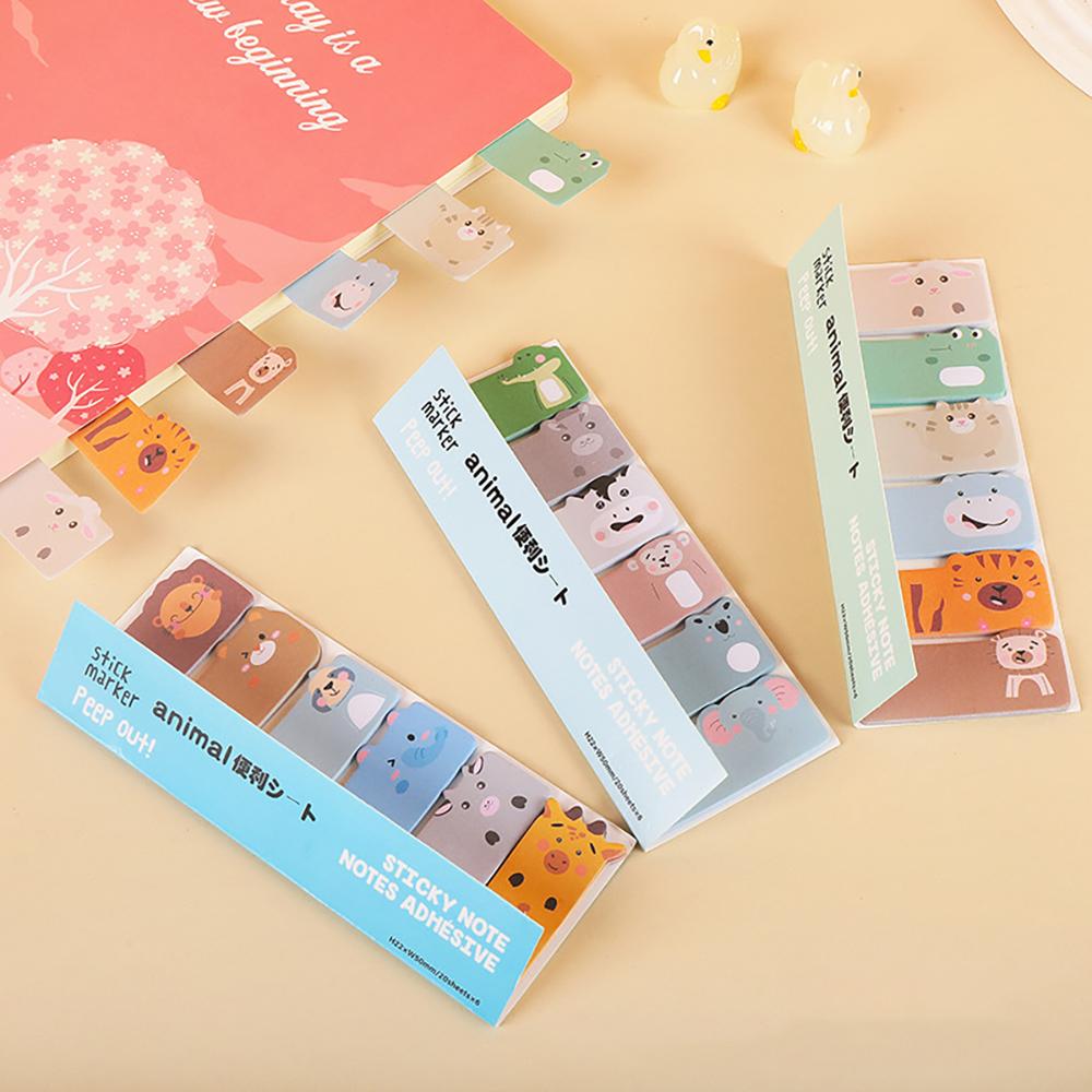 Cute cartoon animal series row seat convenient post creative n times post high appearance guide post message note post