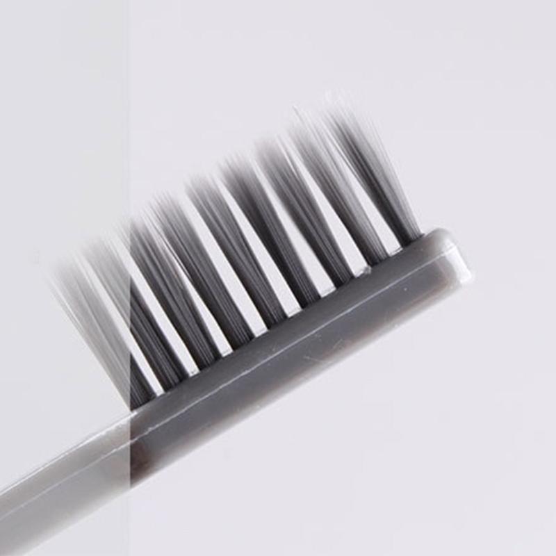 Foldable Travel Toothbrush,Portable Toothbrush Built in Cover,Folding Toothbrushes for Hiking,Camping,Traveling