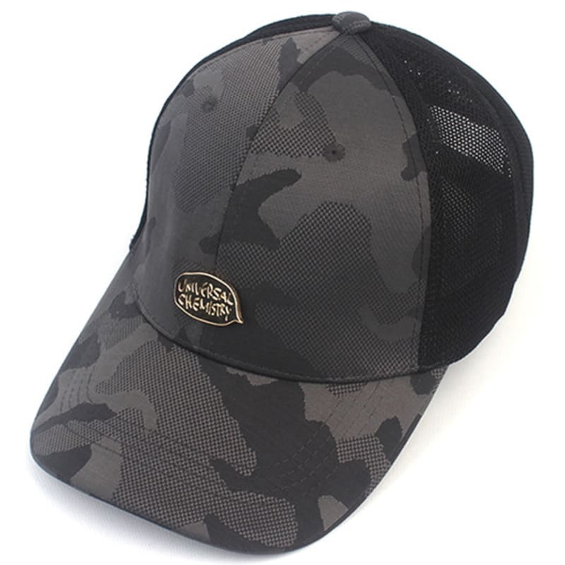 

Universal chemistry Gray Camo Meshcap Mesh Cap FREE