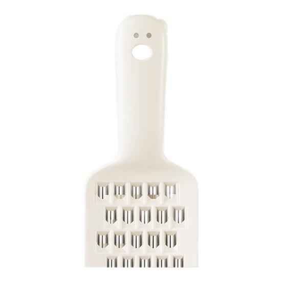 2Pcs Vegetable Cutter Multifunctional Hand Peeler Cutter Tool, Stainless Steel Blade Vegetable Slicer with Easy Grip Clog-Free Grate Design Kitchen