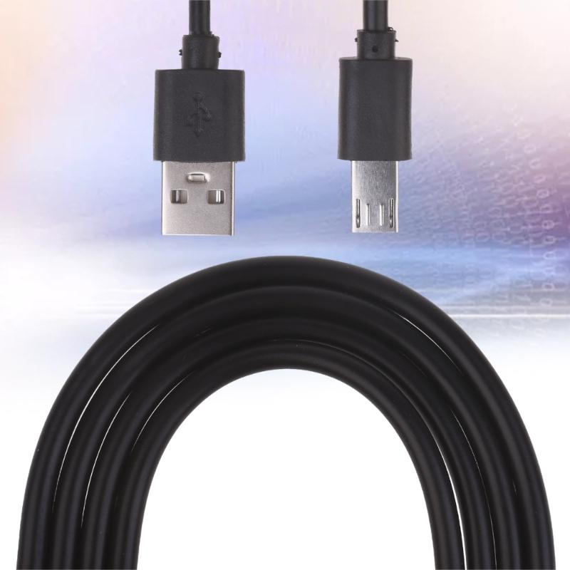 Durable USB to Micro USB Male Cable Extended Charger Cable 1m/3.3ft 10mm Extended Length Tip for Power & Data Transfer