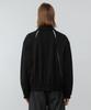 Minav Diagonal Bridge Blouson [Black]