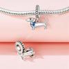 100% Copper Charms Pendants Fit Original Bracelet Diy Beads Dog Love Letter Cupid Love Lock Angel Butterfly