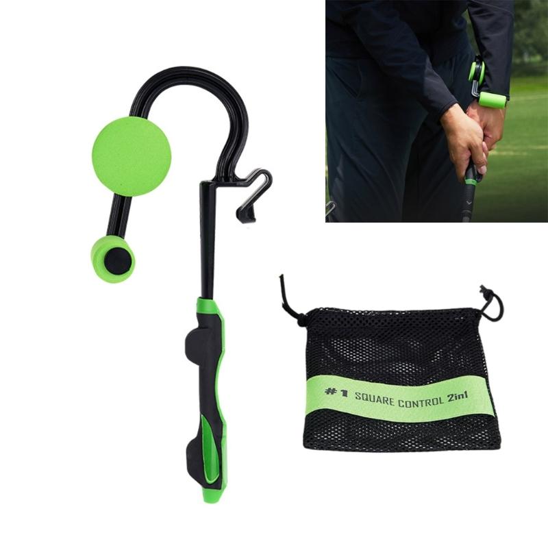 Golf Swing Muscle Growth Tool With Adjustable Visual Alignment Guides Impact Improvement Technology And Easy Grip Handling