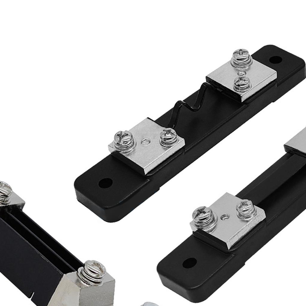 Compact DC Current Shunt Resistor External Shunt Current Meter Direct Current Measure for Engineers & DIY Enthusiasts