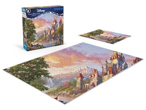 Ceaco - Thomas Kinkade - Disney - Beauty and the Beast II - 1000 Piece Jigsaw Puzzle