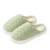 Cotton slippers women's  new autumn and winter indoor home non-slip thick bottom plush couple slippers men