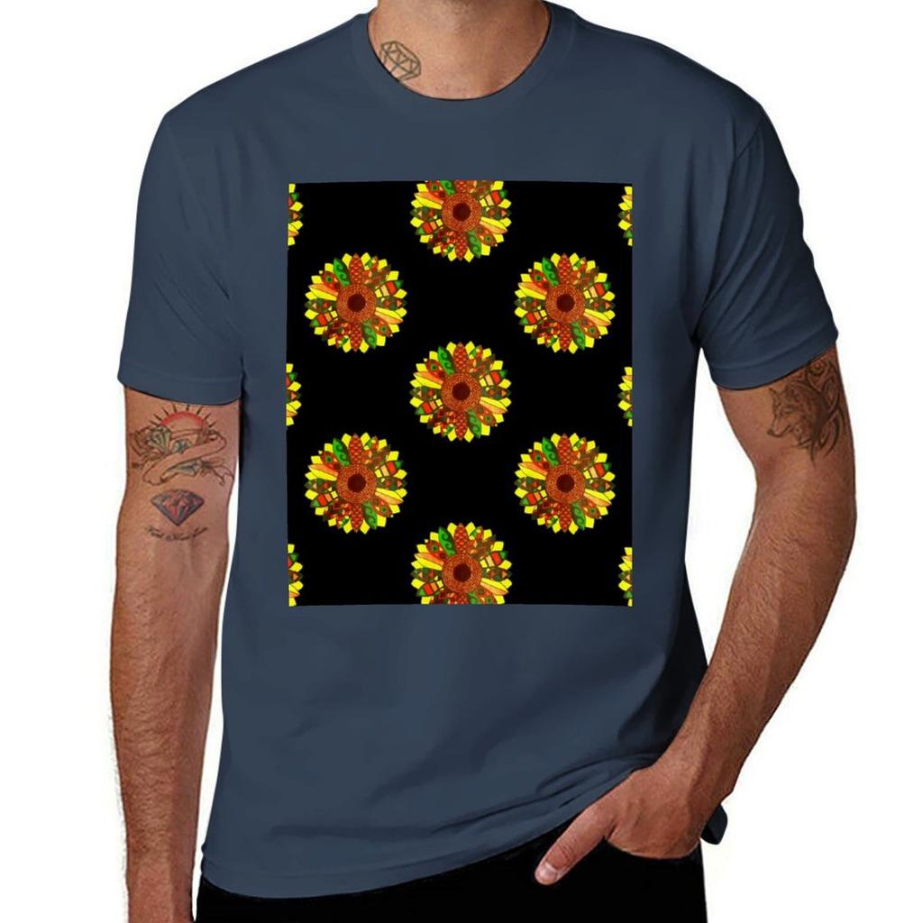 Tribal Sunflower Tshirt Unisex T Shirts Graphic Tshirt