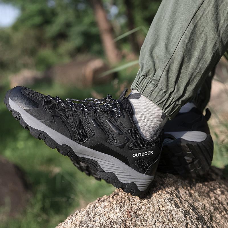 New Hiking Shoes for Men and Women Couples Breathable and Non-slip Outdoor Camping Off-road Travel Leisure Hiking Shoes