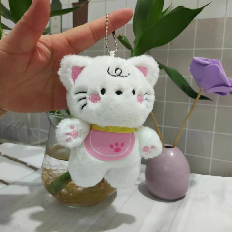 

Милый плюшевый кулон в виде котенка с шарфом - Подвеска для сумки и мягкая игрушка 13cm Cat
