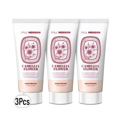 Paul Medison Camellia Flower Hand Perfume Cream 100ml*3Pcs/6Pcs