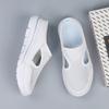 Summer Semi-drag Breathable Flat Men's Shoes Outdoor Casual Shoes Lightweight Fashion Couple Lazy One Pedal