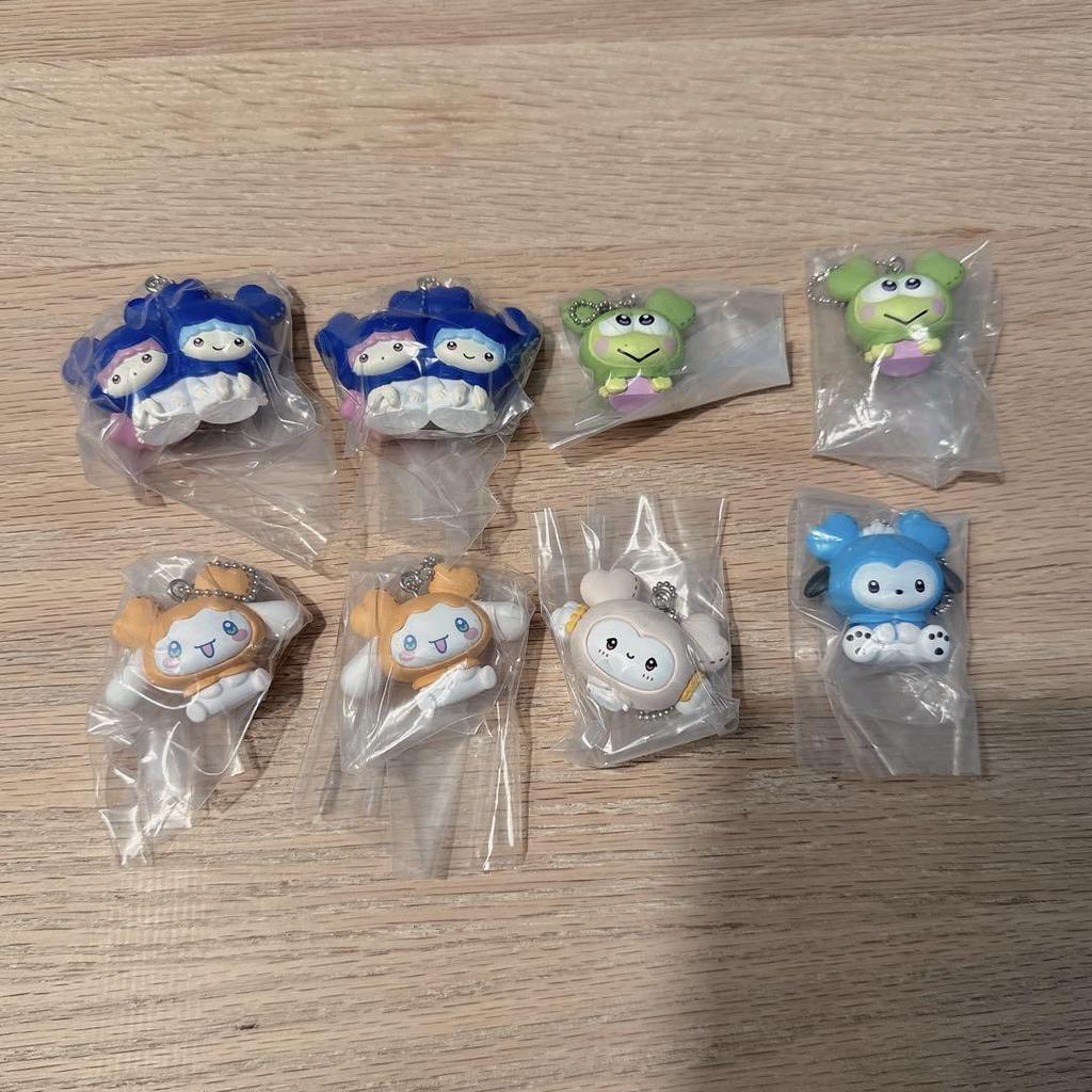 [USED] TWICE Sanrio collaboration mascot charm capsule toy