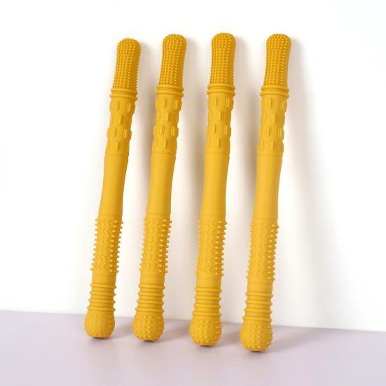 4 buc silicon chew stick alimentar grad BPA gratuit reutilizabil stres relief senzorial oral motor stick masticabil jucărie pentru nevoi speciale chewers