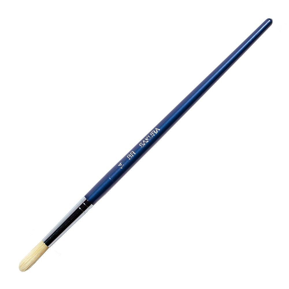 

Sakura Paint Pig 10 Pieces Cray-Pas Brush, Hair, Round, No. 14, BR#14(10),