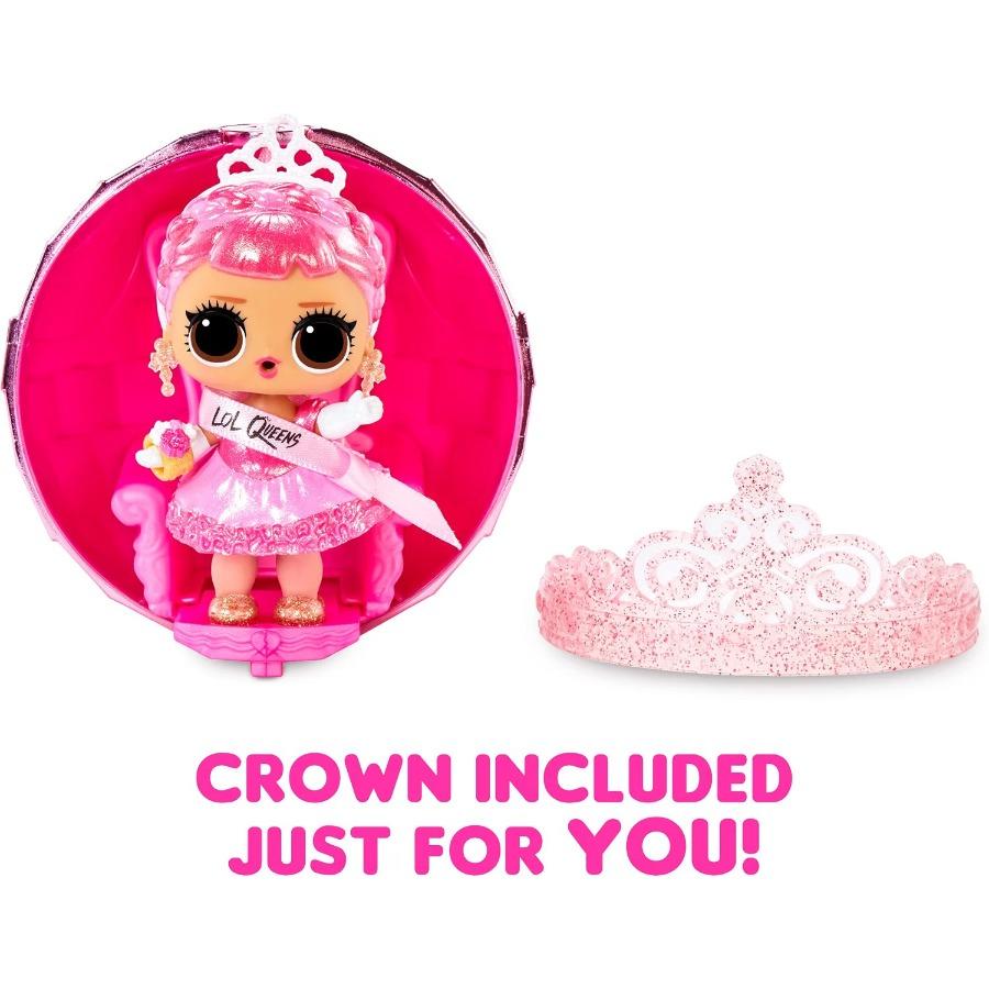 LOL Surprise! Queen Doll, 9 Surprises, Including a Doll, Outfits, and Royal-Themed Accessories—A Great Gift for Girls Ages 4 and Up