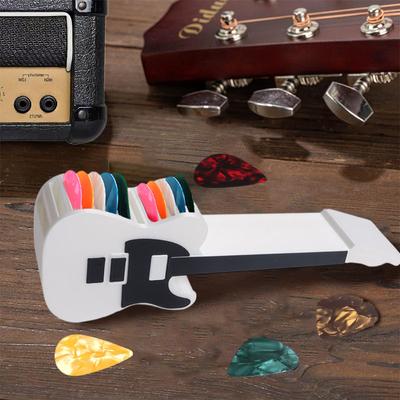 Gitar Penası Tutucu Kutusu, Gitar Penası Gösterim Tutucu, Gitar Çalanlar ve Müzik Tutkunları İçin Gitar Penası Saklama Kutusu Seti