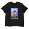 Weihnachts Pinguin T-Shirt Sommer Oberteil schlicht Designer Hemden Sweatshirts, Herren