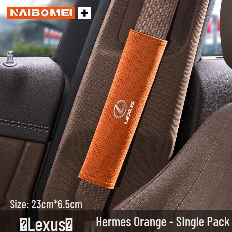 Lexus LS/ES/IS/RX/UX/NX/CT Seat Belt Shoulder Protectors To Prevent Neck Chafing.
