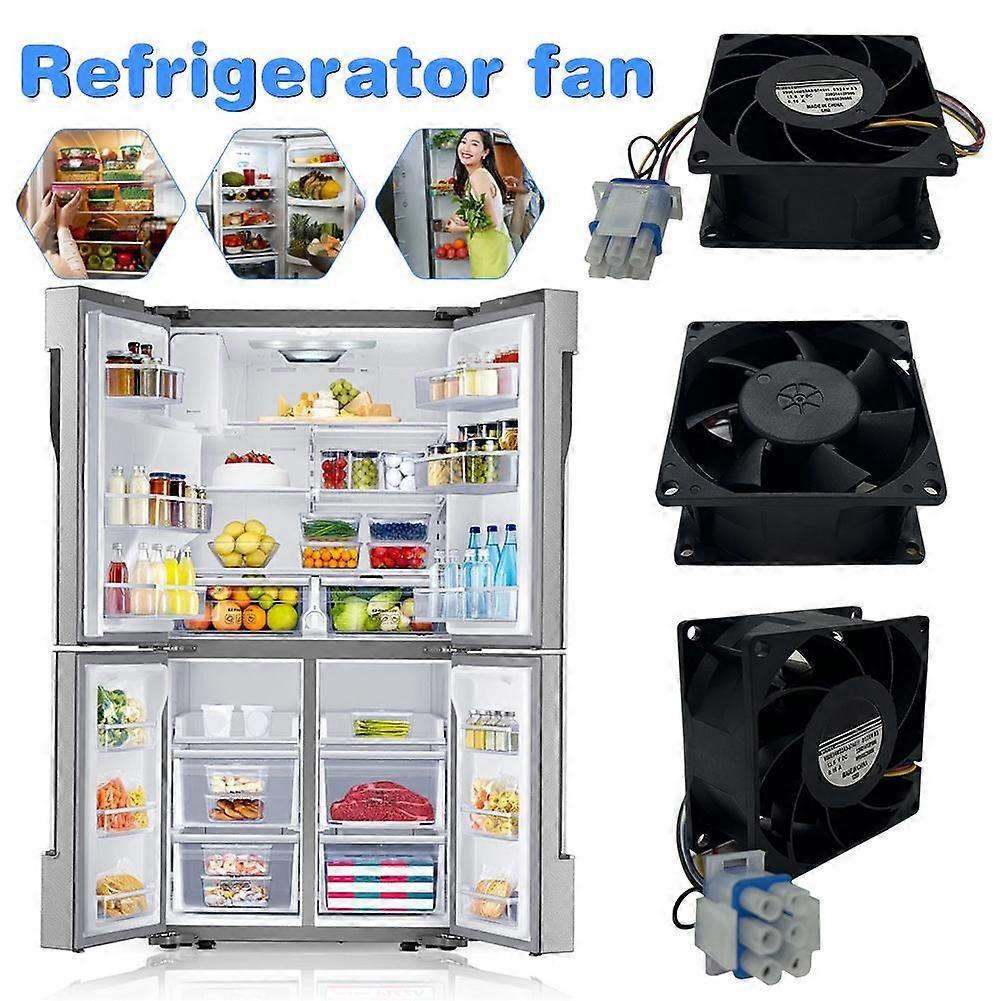 For Refrigerator Fan 136V Booster Frame Wind Mute Cooling Fan