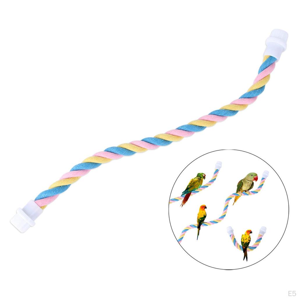 Bird Rope Perch for Parrot Budgies and Cockatiels