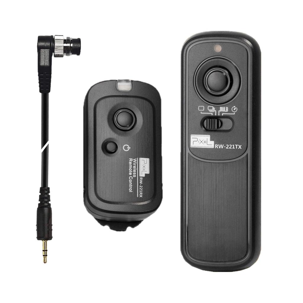 Pixel Wireless Remote Control Shutter Release Switch for Nikon D3X RW-221/DC0 Z8, Z9, D3, D4, D5, D6, D800, D850, D810, D700, D500, D300, D200, F6,