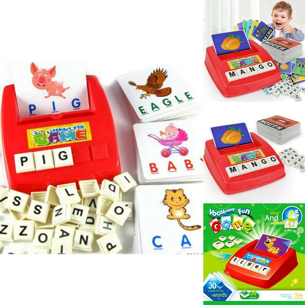 Engaging Educational English Spelling Alphabet Letter Game For Kids Learning Fun