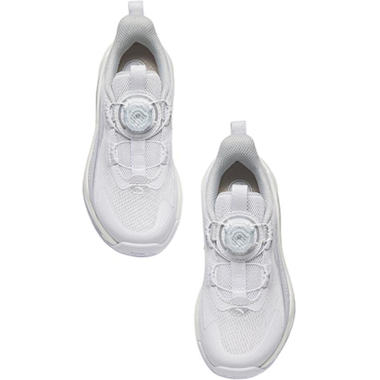 Anta Kids Fly Knight 10.0 Running Series Comfortable Versatile Non-Slip Wear-Resistant Shock Absorbing Low-Top Kids Running Shoes 332539961S-1