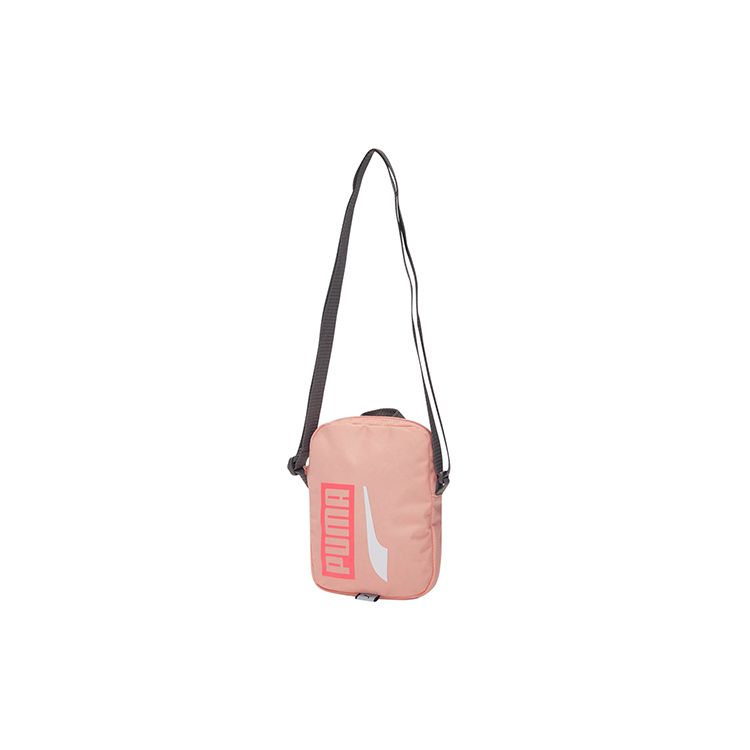 Puma Casual Printed Fabric Shoulder Bag Crossbody Bag Regular Unisex Couple Unisex bags Pink 078034-20 Pink