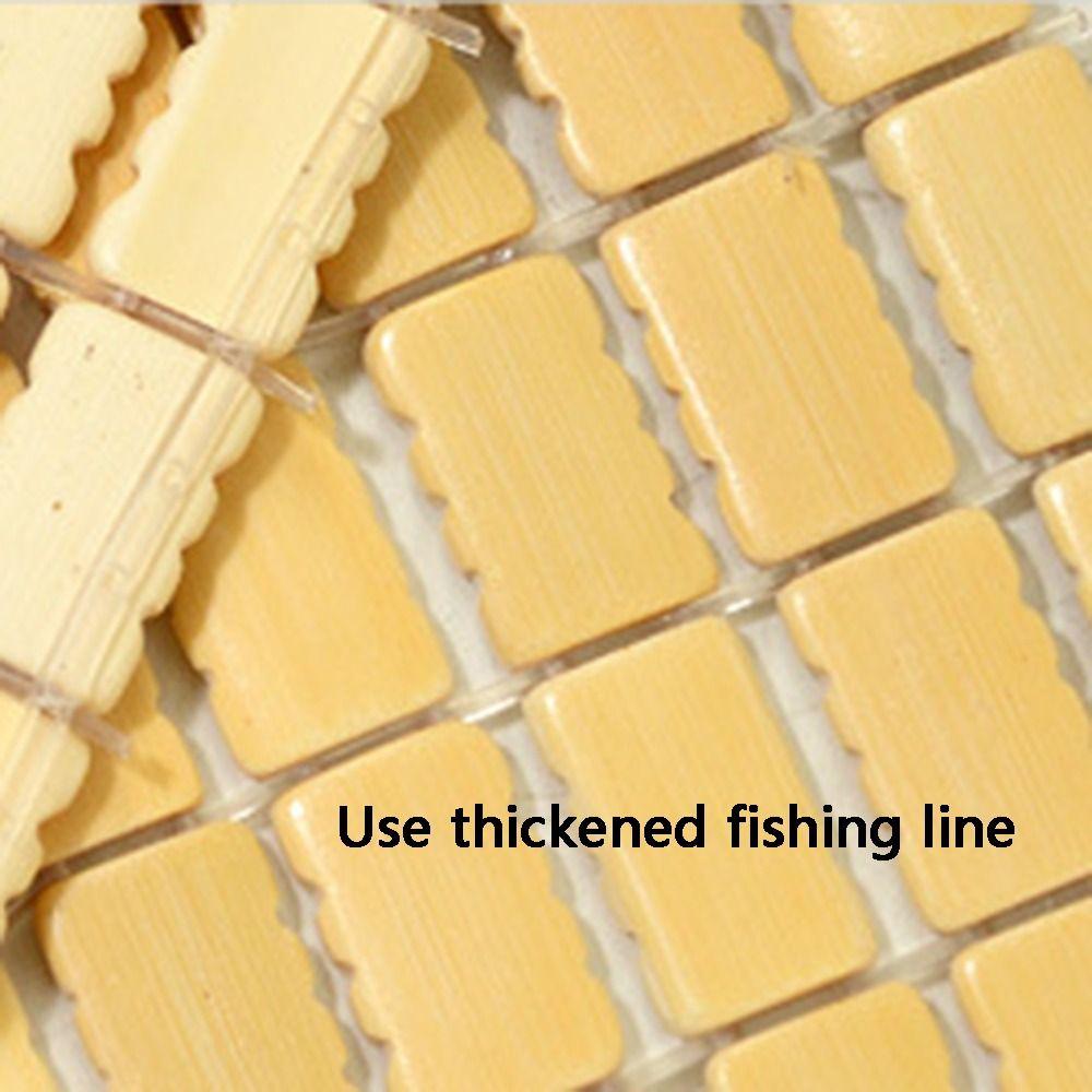 Cool Bamboo Seat Cushion Square Cooling Chair Cover Chair Accessories Summer Seat Mat Sofa