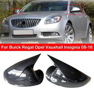 Pro Buick Regal 2008-2016 Opel Vauxhall Insignia 2008-2016 Kryt zadního zrcátka Kryt křídla Nálepka obložení vnějšího krytu dveří