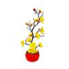 1PC Home Decoration Oriental Style Natural Bonsai Mini Single Stem Desktop Artificial Plant