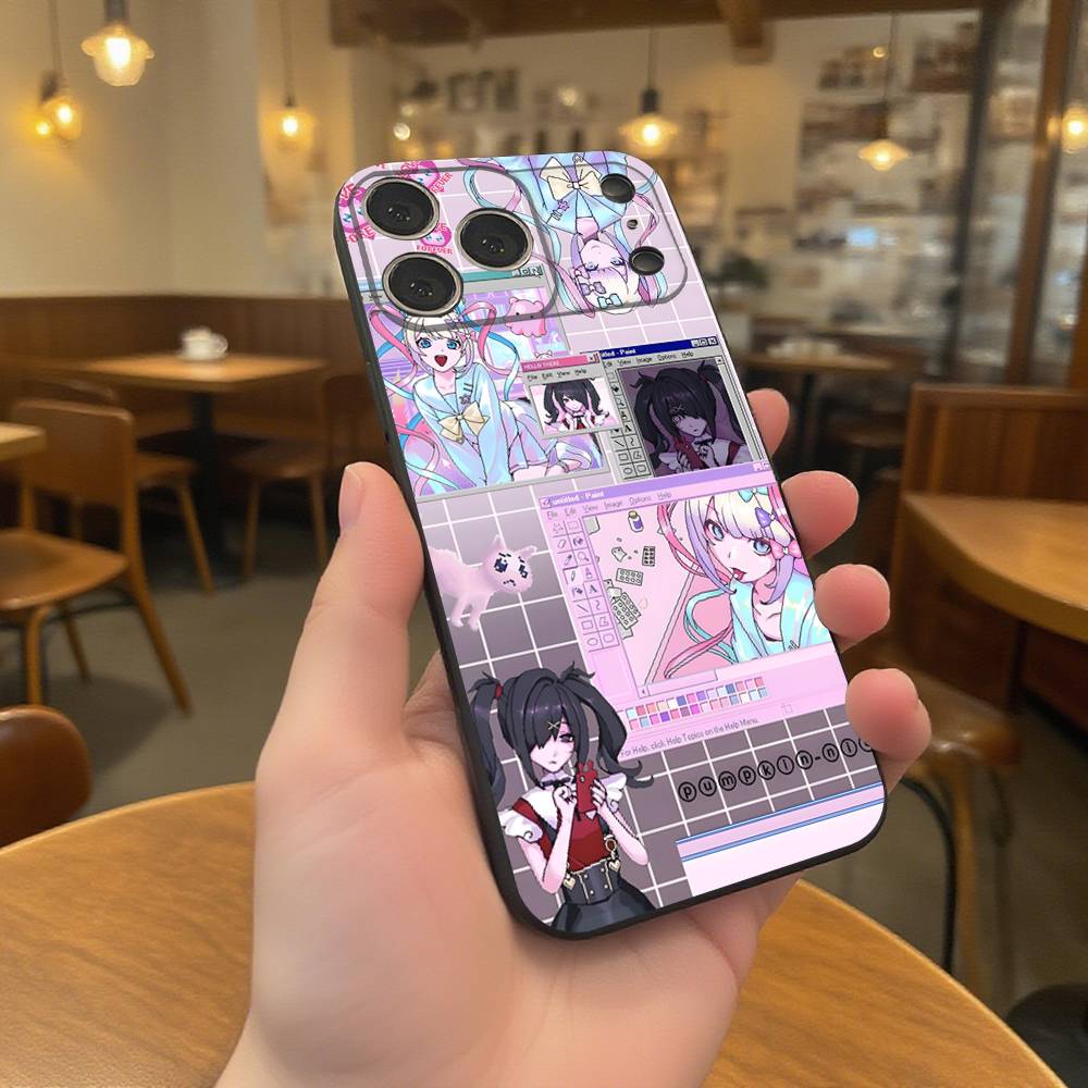 

N-Needy S-Streamer Overload Phone Case For iPhone 17,16,15,14,13,12,11,Pro,Max,Plus Black Soft Cover iPhone14Pro