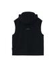 1993Studio Symbol Logo Nylon Hooded Vest_Black