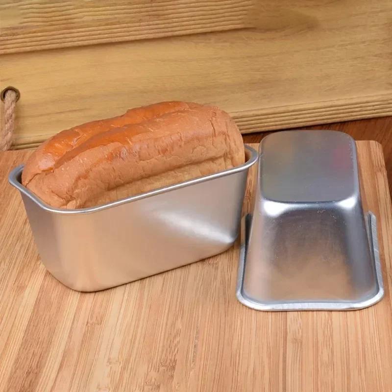 1 Moule Carré Boîte Outil de Cuisson Alliage d'Aluminium Antiadhésif Pain Gâteau au Fromage Pain de Mie Moule à Gâteau DIY Cuisine Cuisson