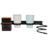 Multifunctional Space Aluminum Bathroom Storage Rack Hair Dryer Toothbrush Holder