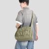 Women's Drawstring Shoulder Bag Sports Crossbody Bag Lightweight Storage Bag