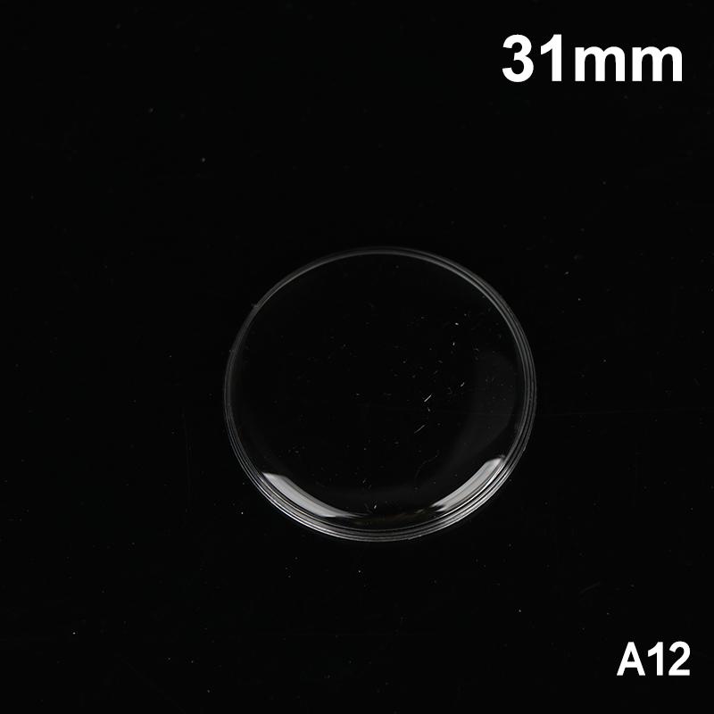 28Mm- 32.2Mm Watch Accessories Mirror Organic Glue Cover Glass Lens Vintage Pot Cover Acrylic Plastic Protective Film Cover