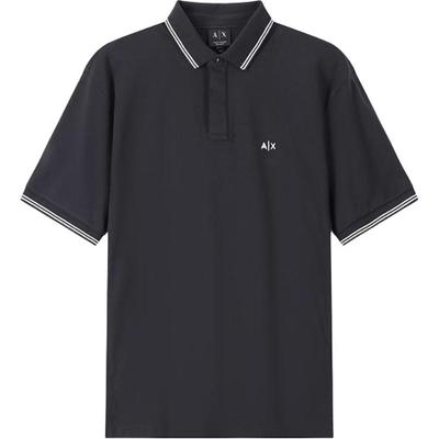 Cotton Logo Embroidered Short Sleeve Polo Shirt Men Tops XM001287-AF17321-UB101