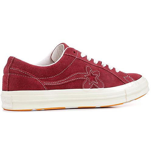 Converse One Star Ox 'Mono Red' (Unisex) Rhubarb Skate Shoes 162132C