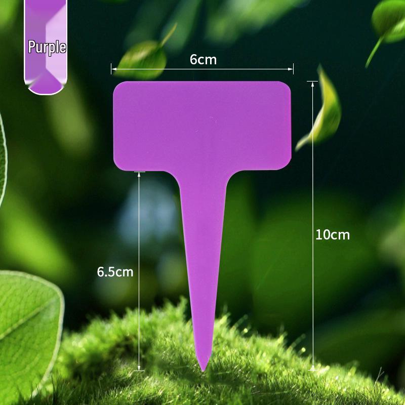 Colorful Writable Garden Plant Tags for Succulents and Flowers
