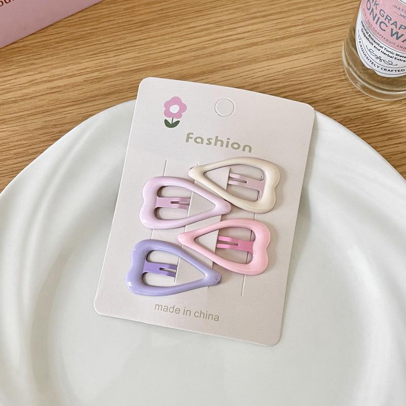 Y2K Dopamine Color Pentagram Small Hair Clip for Women & Kids - Cute Bangs & Side Hair Accessory