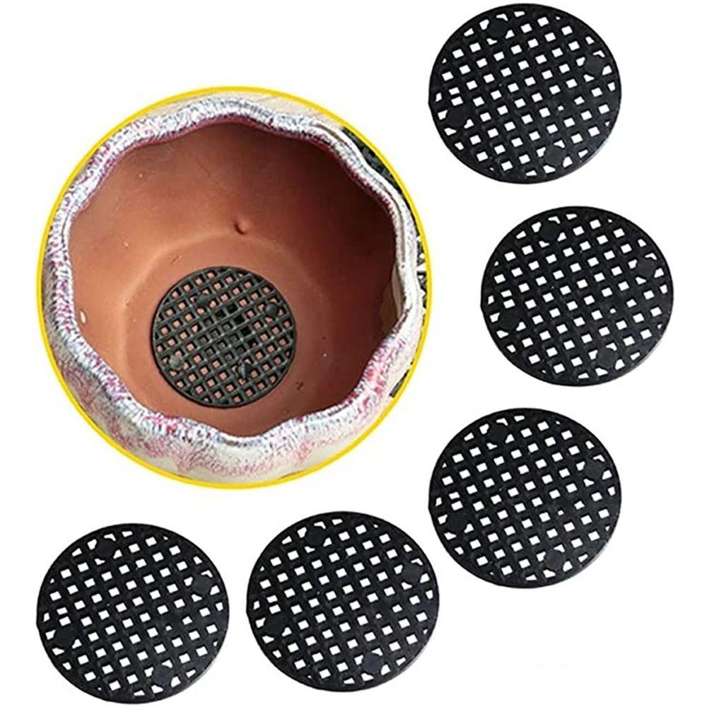 100/200/300Pcs Hole Bonsai Basin Flowerpot Gasket Leak-proof Anti-corrosion Mesh Grid Mat